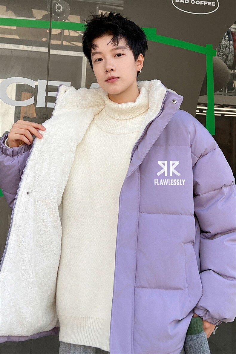 ！2023冬季新款男士简约立领棉衣棉服外套MY123P70,男装棉衣,电商B220