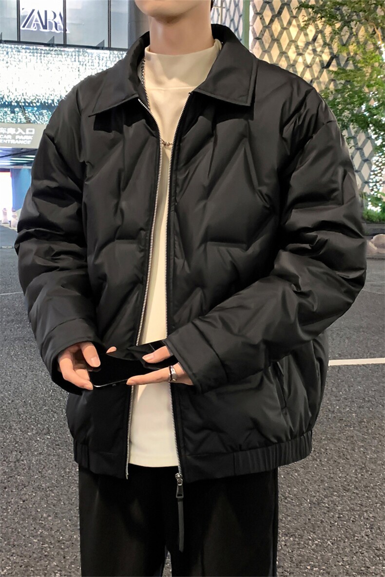 羽绒服数据2025新标90%白鸭绒有报告YR25335TP195控288,男装羽绒服,星座301B-1