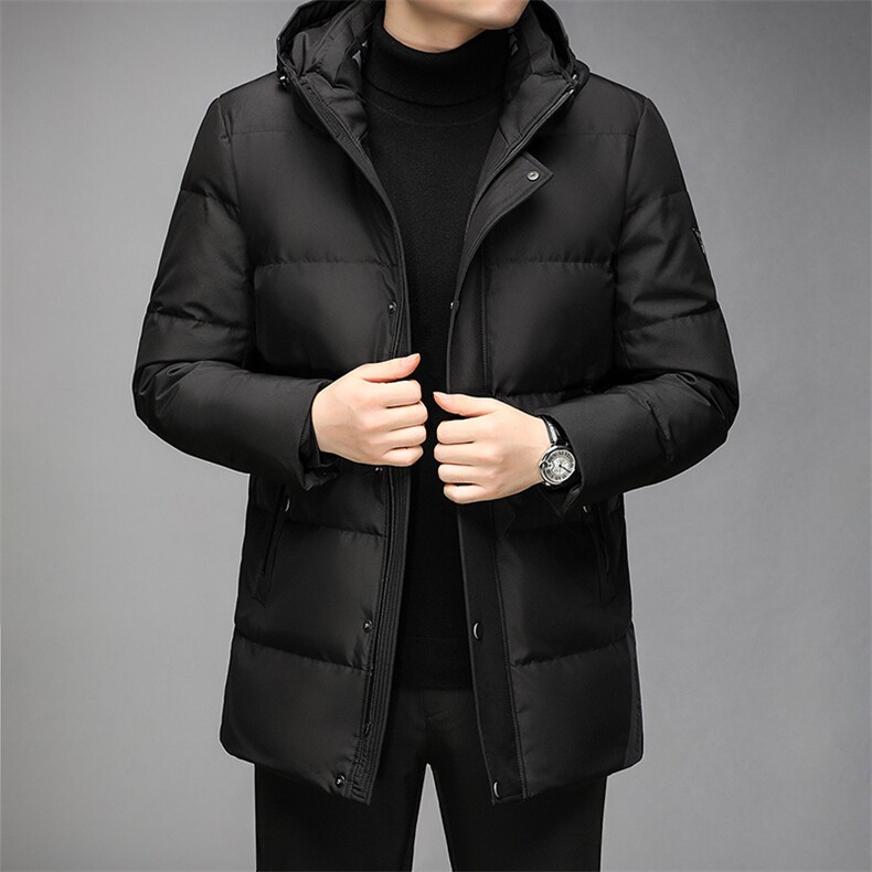 2023新款工装羽绒服男冬季连帽可拆卸休闲保暖外套潮GR69016-P320图片