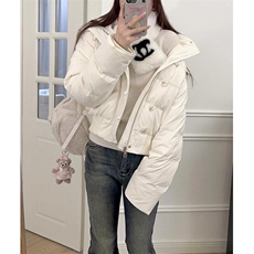 藏青色小个子短款棉服女冬季新款棉衣加厚棉袄夹棉外套M206，男装棉衣，星座1116A（原606A-3）