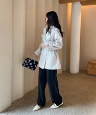 香丽迪秋装新款短款风衣，女装风衣，香丽迪1