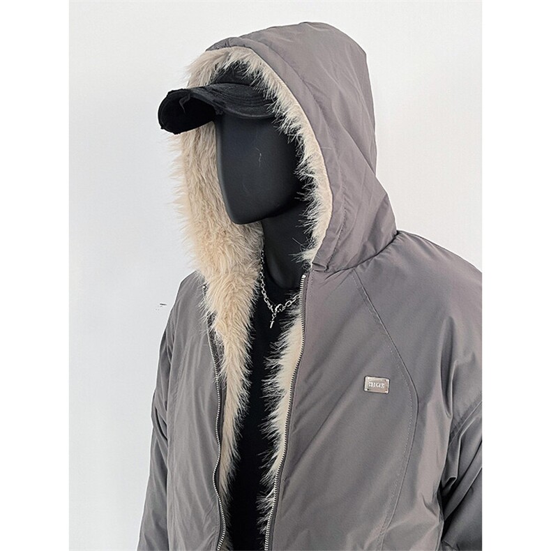 【有货】毛领连帽棉服夹棉棉袄外套MY9089特P114,男装棉衣,星座908-1