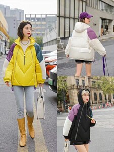 时尚不挑人羽绒服，包容性很强,女装羽绒服,里亚尔