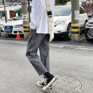 2023春季冰丝裤新款休闲运动九分裤舒适直筒裤 1216-特批：20图片