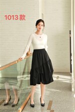 时尚百搭修身中长款裙，其它，纳影