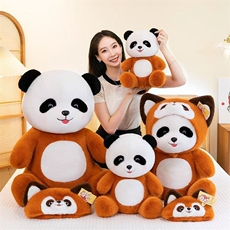 鑫芮毛绒玩具 金貂绒小浣熊