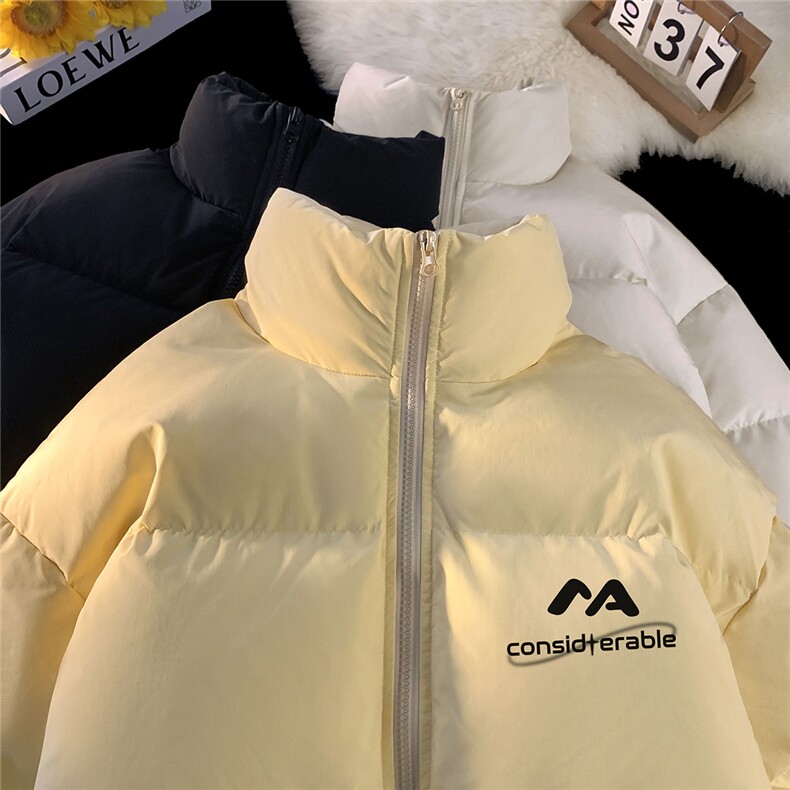 毛毯新款秋冬字母印花面包服宽松休闲棉服A247-MY504特批85控118,男装棉衣,电商A247