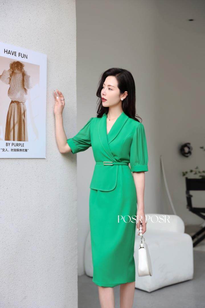 夏款连衣裙，女装连衣裙，珀莎