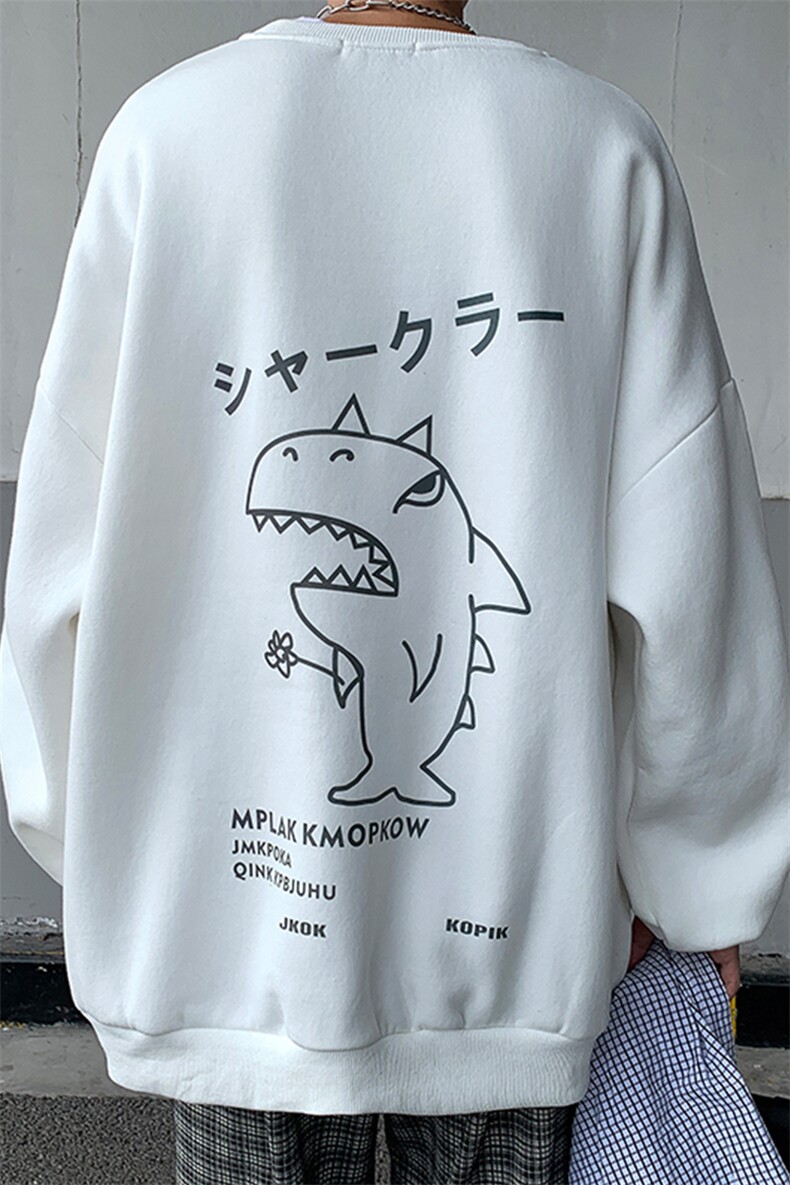 S6092-P35春季圆领卫衣男大码韩版宽松长袖外套男,男装卫衣,电商A040