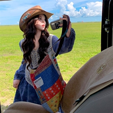 春季新款刺绣马甲连衣裙两件套，女装套装/套裙，2C120