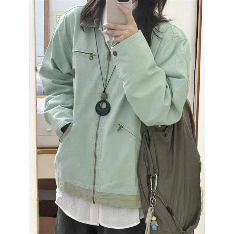 新款潮流时尚外套男女同款百搭夹克513AJK2437P62,男装夹克,星座513A