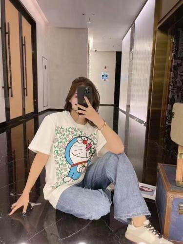 哆啦A梦印花T图片