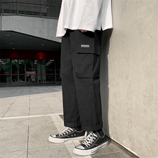 A112-P48机能工装裤男士大码宽松直筒休闲裤男，男装休闲裤，电商A040