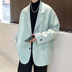 秋季小西装西服外套男ins上衣英伦单西宽松休闲J夹克A071-X06-P85，男装夹克，电商A071
