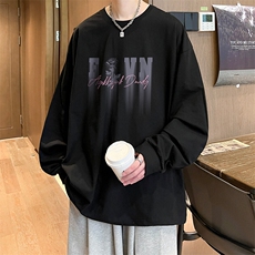 抖音得物供货量大从优可提供视频美式长袖T恤CT814特P25，男装T恤，电商A486-1