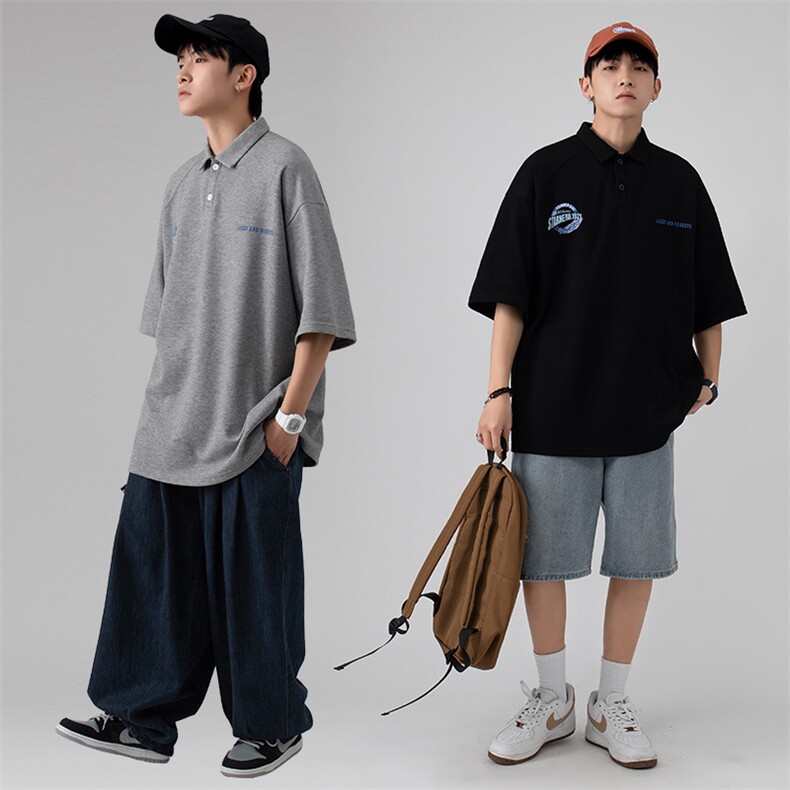 22年高品质新款纯短袖T恤珠地潮牌风美式街头风ZDY3313-P50,男装T恤,星座717