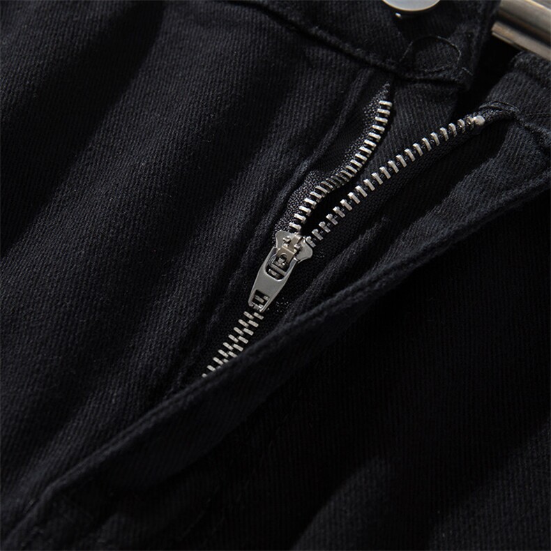 潮牌纯色牛仔裤新款宽松休闲百搭直筒裤,男装牛仔裤,星座410-7