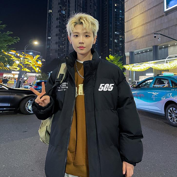 港风抖音直播高品质宽松男面包服羽绒棉棉衣外套M1061P90,男装棉衣,电商C408(原B339-1)