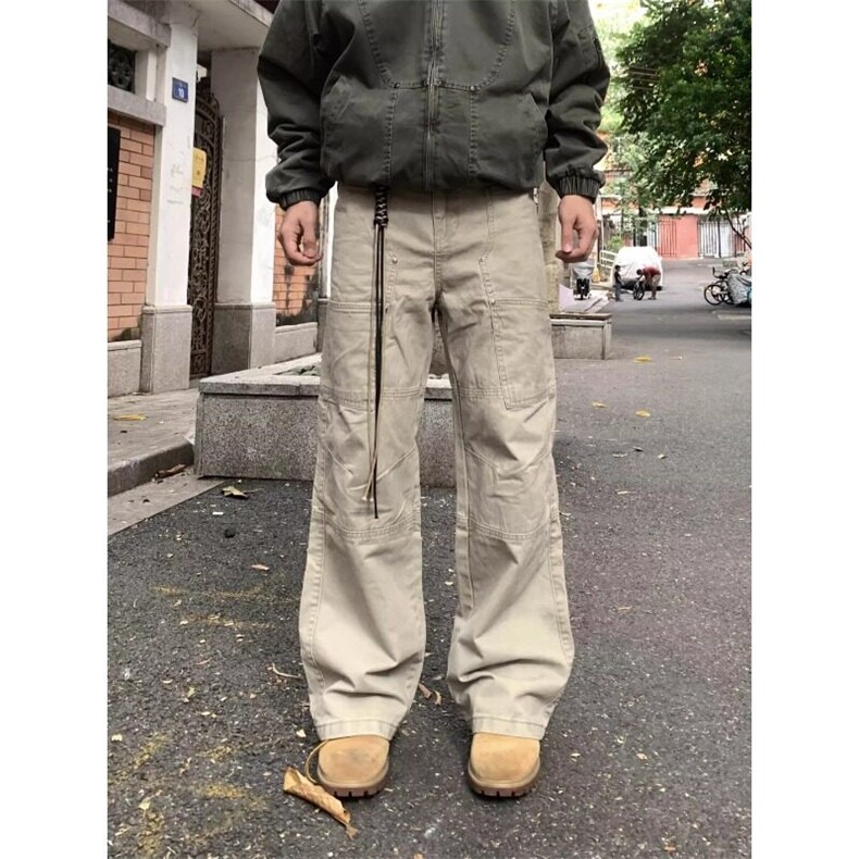 W9471-P68网图现货新款QOTRIOCK美式高街水洗工装休闲裤,男装休闲裤,星座1608-2
