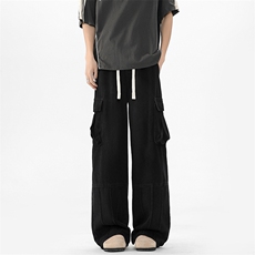 2026无影墙春季水洗大口袋工装牛仔裤男美式高街-A1158TP55控88，男装牛仔裤，电商B241