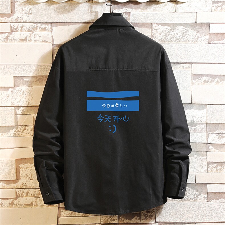 CS15033-P38长袖衬衫男士大码宽松衬衣男寸衫男寸衣,男装衬衫,电商A040A
