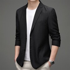 商务休闲西装男式便西2023春秋季薄款中年单西上衣男士西服外套，男装西服，电商B212（原钱塘6029）