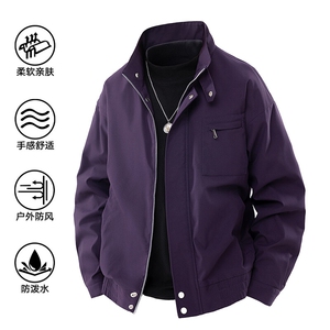 2025秋季新款现货户外夹克男大码立领外套DSA157B-J2505-特P75图片