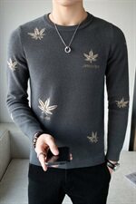 高品质店主风冬季韩版套头休闲圆领毛衣针织打底衫MY2031-P68控88，男装针织衫/毛衣，星座308A