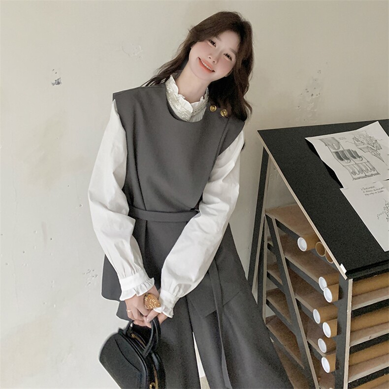 新品2026春装两件套背心+阔腿裤2C116-2507-P165-K248,女装套装/套裙,2C116