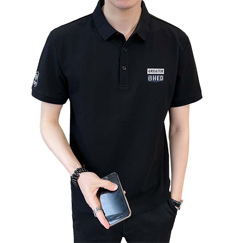 数据款男POLO衫男装翻领短袖时尚休闲T恤DS-A329-PL2093-P50,男装T恤,电商A329