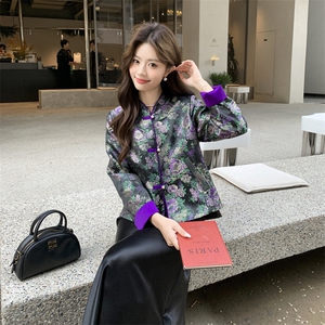 2026年春季女装女士精品唐装民族服装舞台服装唐装图片