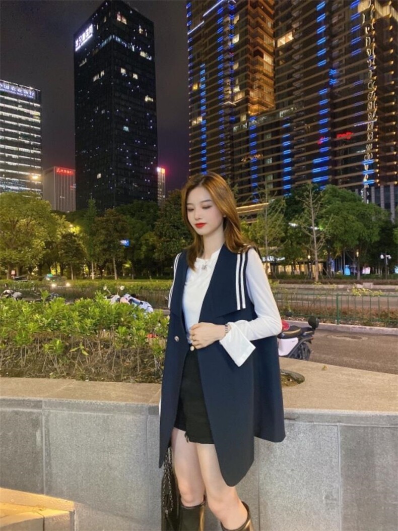 早秋新款马夹，女装马夹，依岸