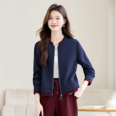 棒球服外套女装2026新款春季洋气正肩休闲短款夹克上衣长期有货，女装短外套，璐依舞