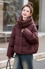 白鹅绒羽绒服女短款小个子冬季2025新款高级感超好看加厚高端，女装羽绒服，沁沁公主