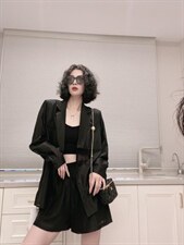 西装领防晒套装ＭL，女装西装，可纳奇