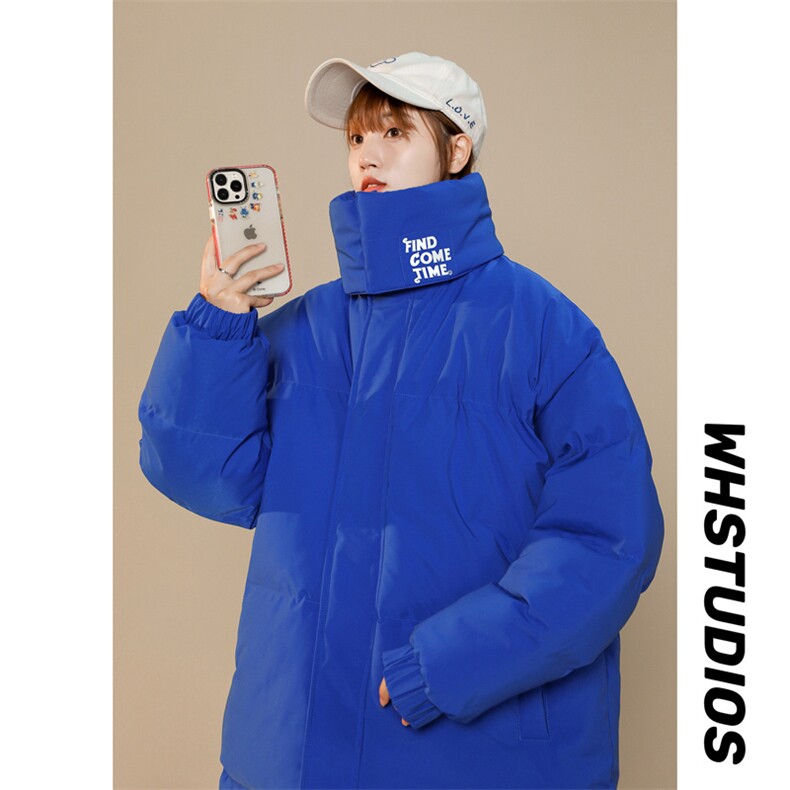 冬季棉衣男女加厚棉袄外套ins情侣款面包棉服M0761-P100,男装棉衣,星座308B-1