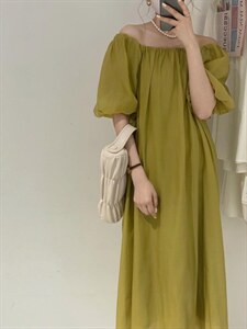 系带两穿长裙,其它,驿谷