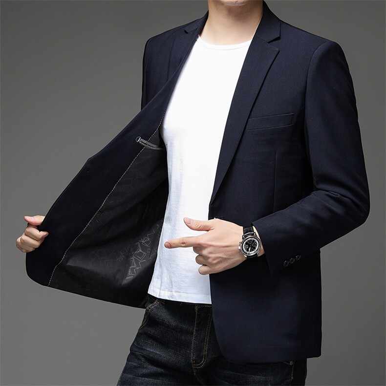 BV695-1钱塘2020-2秋冬新款男装西服休闲修身单西外套数据好P135,男装西服,钱塘207-2
