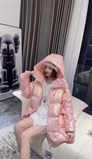 钻条边羽绒服，女装羽绒服，欧力尼