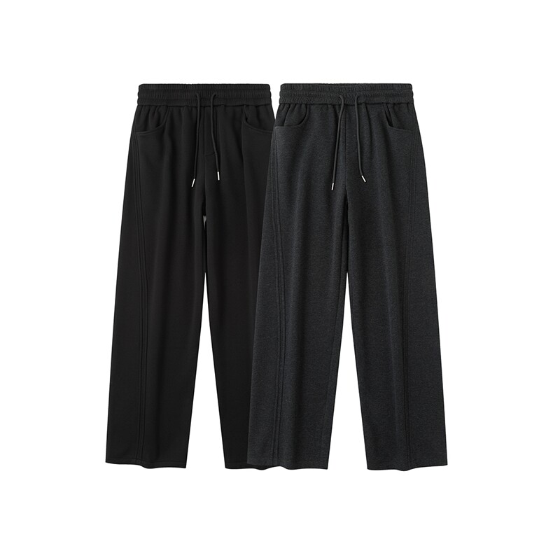 B336-DK678-P45加绒P55秋冬新款卫裤宽松运动裤，男装休闲裤，电商B336