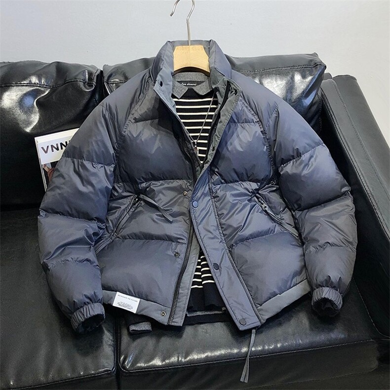 W10721-P105 网图现货 潮牌工装宽松棉衣冬季新款加厚面包服外套图片
