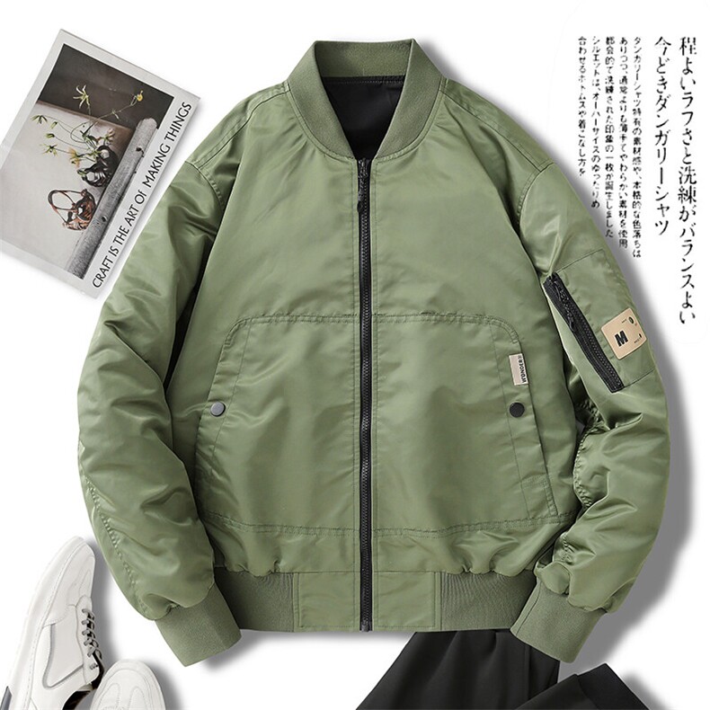 外贸飞行夹克男休闲薄款帅气上衣外套新款男装工装棒球服509-P55，男装夹克，星座1403A