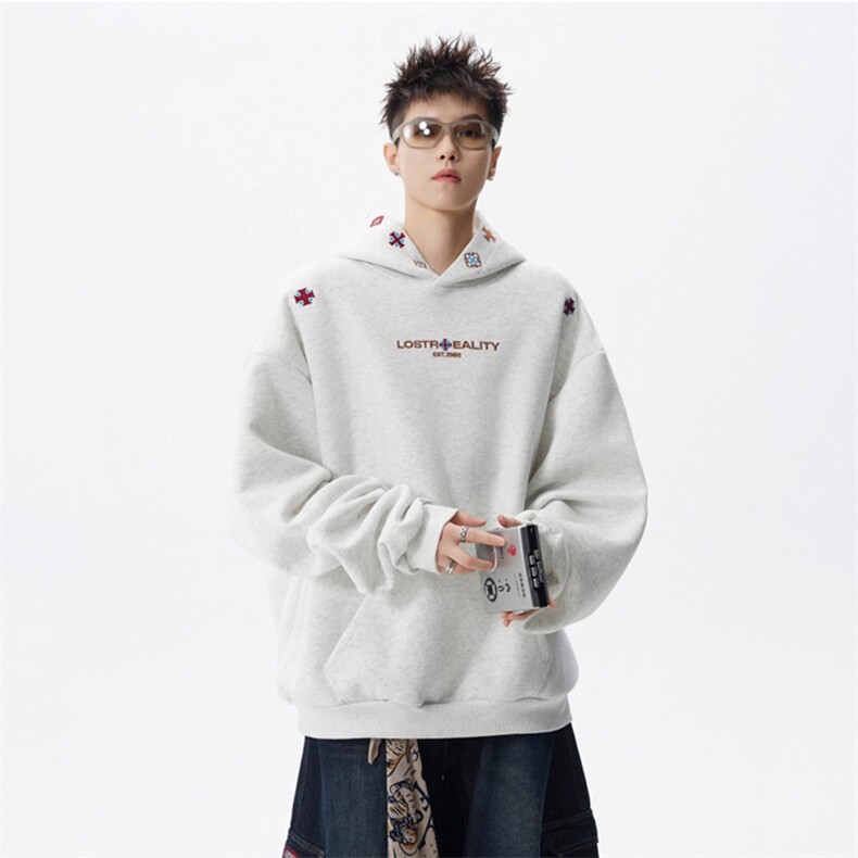网图-420g-高品质刺绣连帽卫衣男cp246-特p42加绒cp246jr-特p45,男装卫衣,电商B371