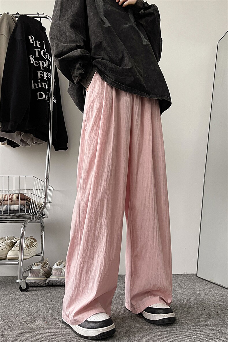 8XL-M特大码风棉麻裤男长裤子宽松直筒型休闲拖地裤k955P65,男装休闲裤,电商D206-1