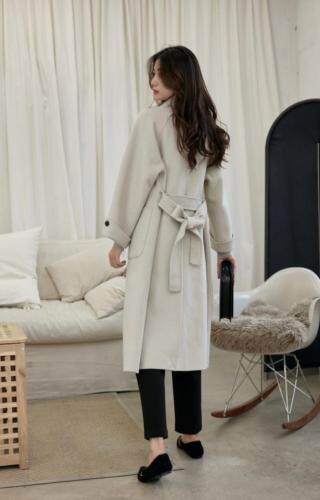 冬季新款双面羊绒大衣，女装，拉嘉图