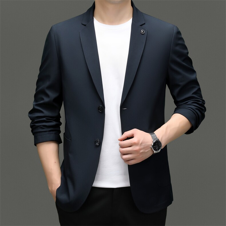 BF13008钱塘2020-2时尚休闲百搭简约中青年男士西服外套P120,男装西服,钱塘207-2