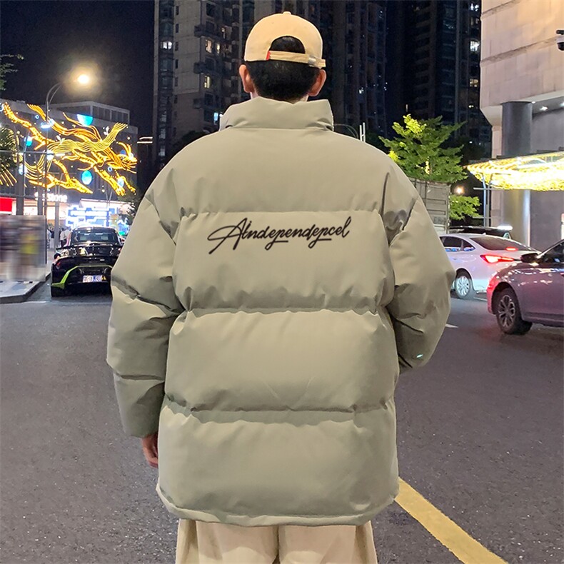 2024 冬季新款 外景大码印花立领棉衣M-5X HM24549-31-特P50图片