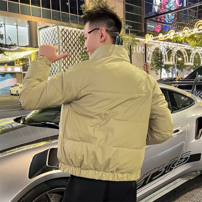 秋冬新款潮流男士棉衣防寒上衣外套休闲商务轻奢棉衣,男装棉衣,星座1013