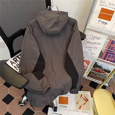 防晒衣男夏季薄款山系户外冲锋衣外套潮牌宽松防晒服W9318/P50，男装防晒衣，星座506