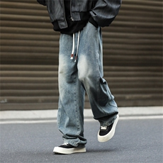 903-AK28-特P55S-3XL【蓝色黑色】弯刀牛仔裤！现货！4，男装牛仔裤，星座903